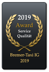 2019 Award  Service Qualität  Bremer-Taxi IG 2019 Bremer-Taxi IG 2019